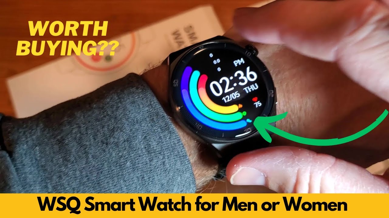 WSQ Smart Watches for Men Women Fitness Tracker Watch 1 43 AMOLED Smart Watch | Worth Buying?