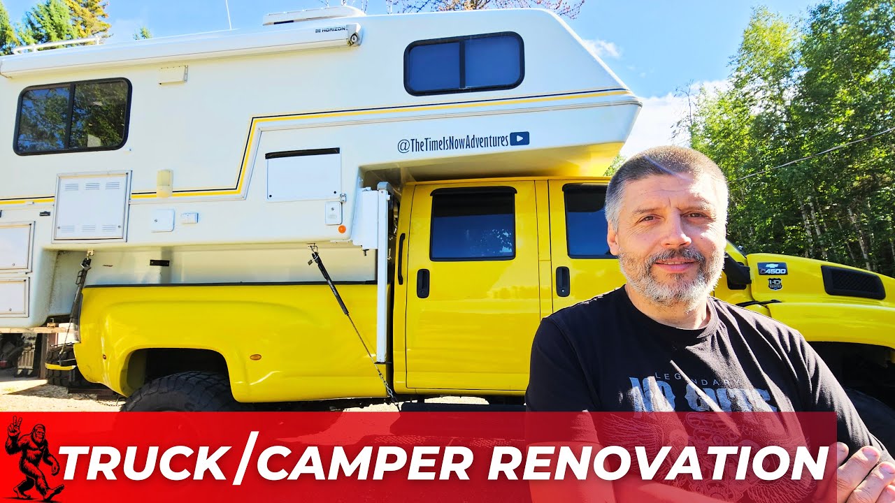 Securing Our Camper to a MONSTER TRUCK! Kodiak C4500 Modifications