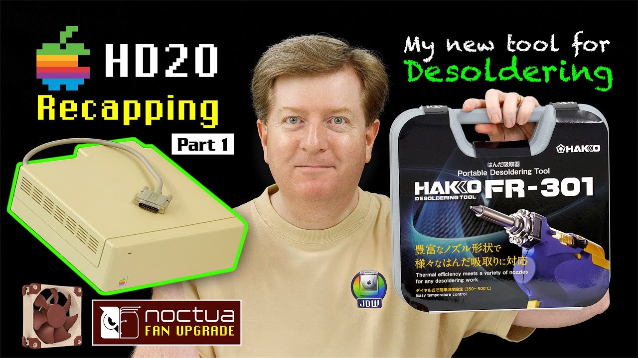 Apple Hard Disk 20 (HD20) Recapping [Part 1 of 2]