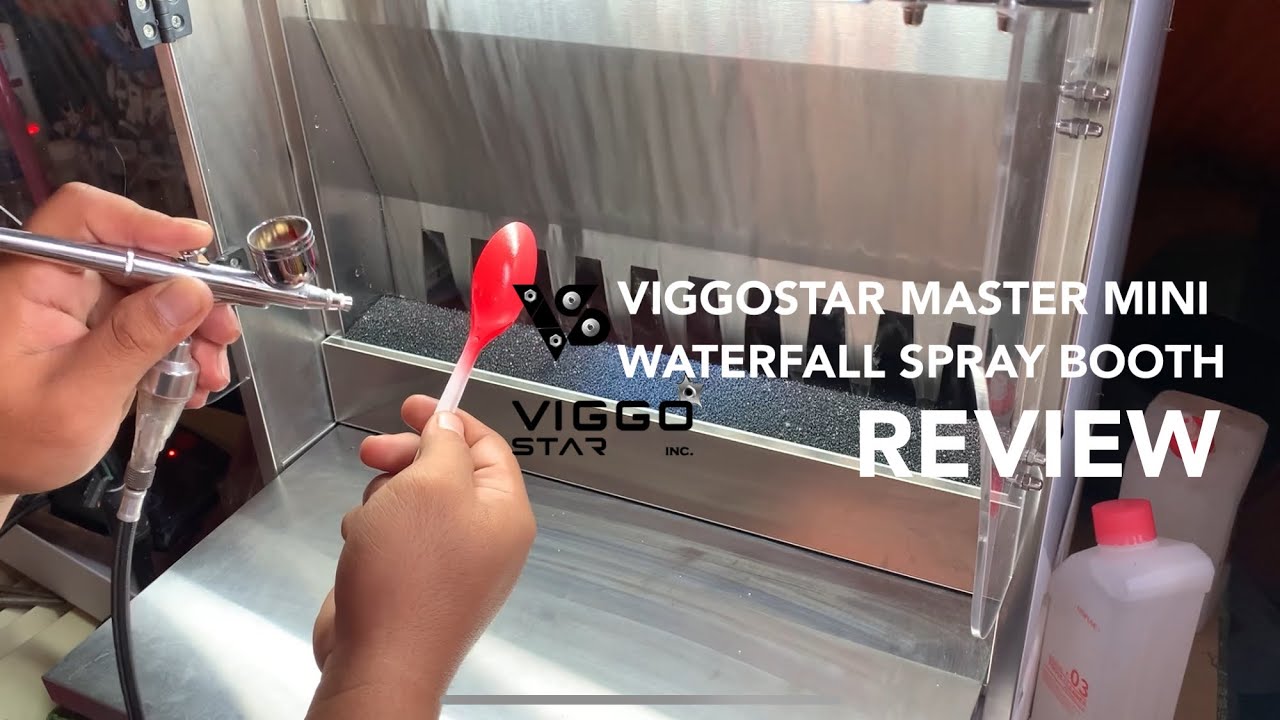 Viggostar Master Mini Waterfall Spray Booth Review