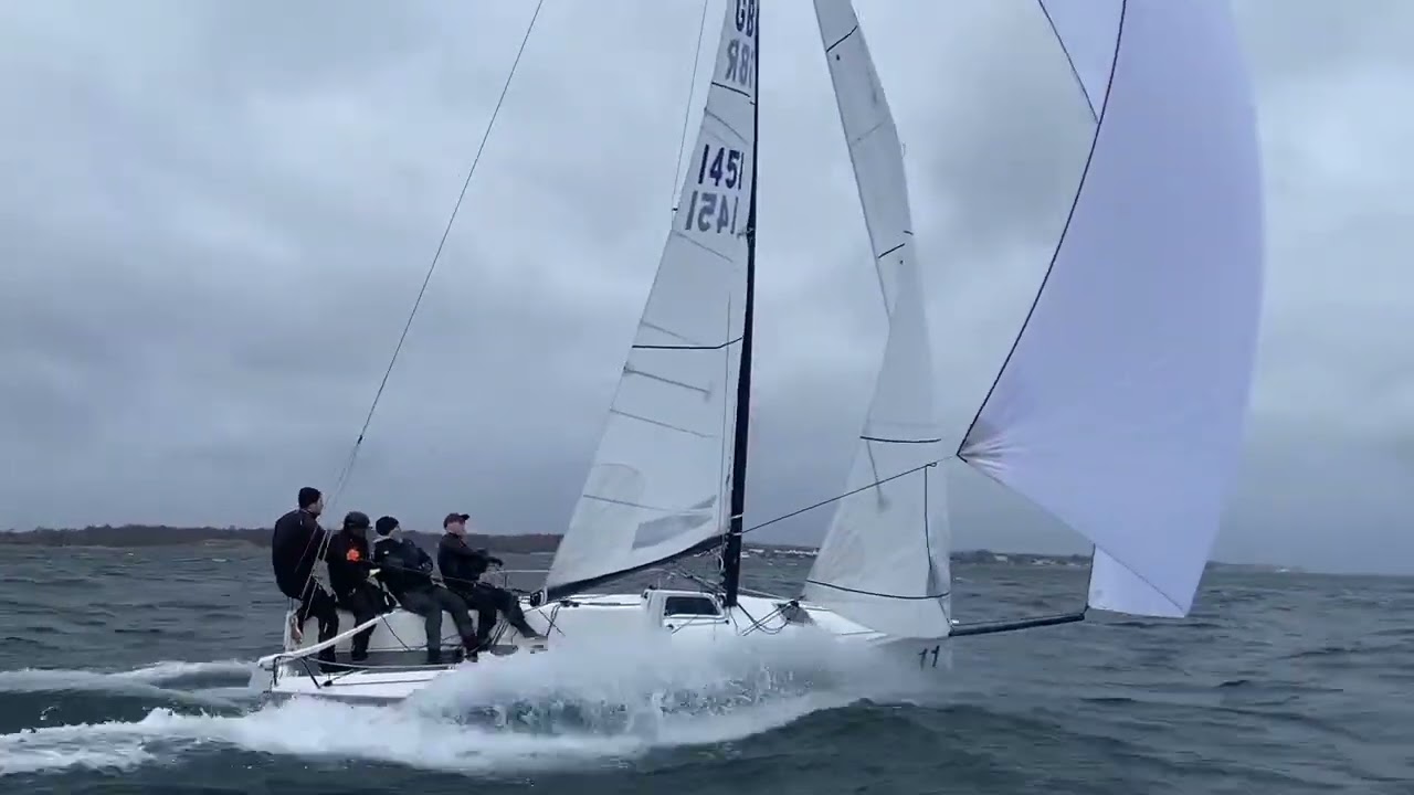 J/70 - Sailing 20 knots of speed