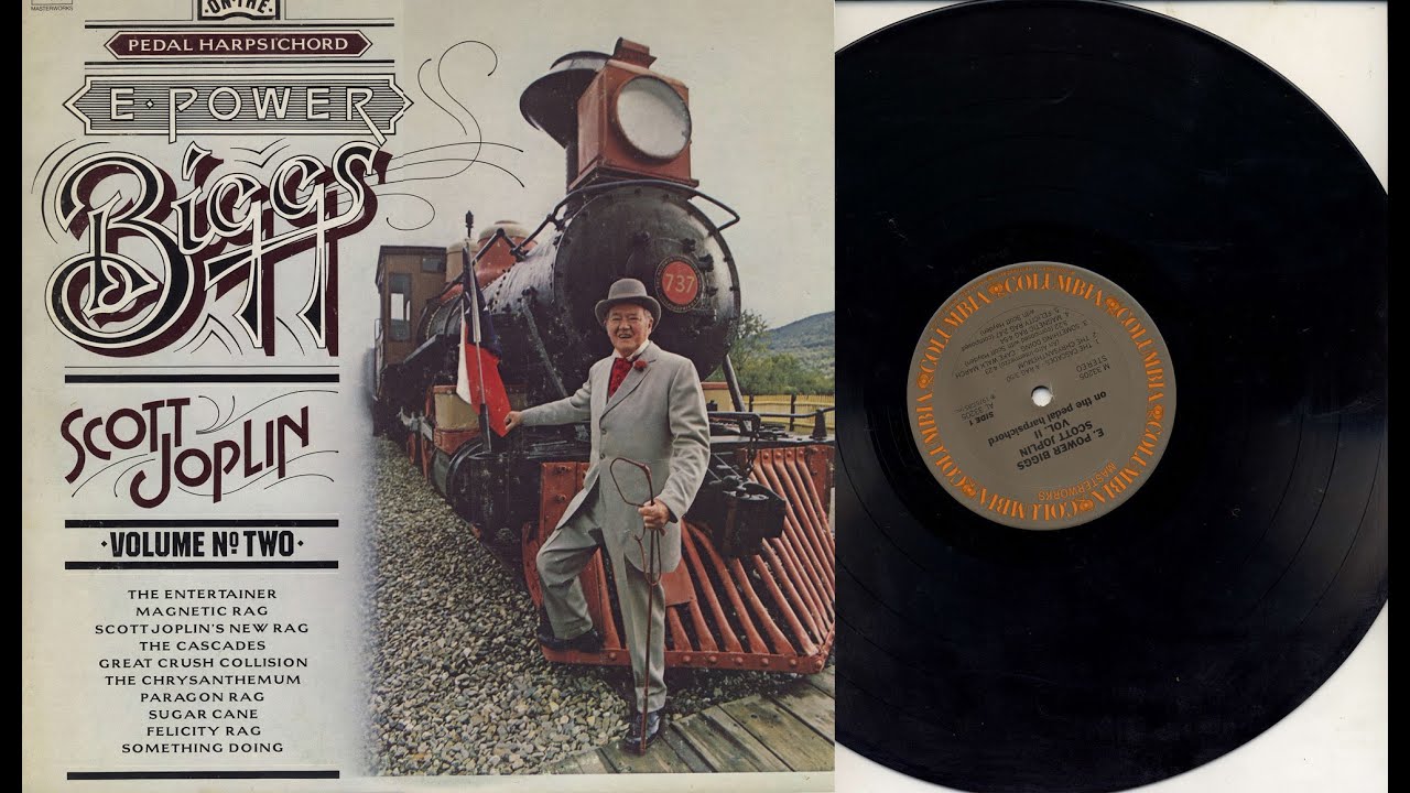 E. Power Biggs (pedal harpsichord) Scott Joplin,  Vol II