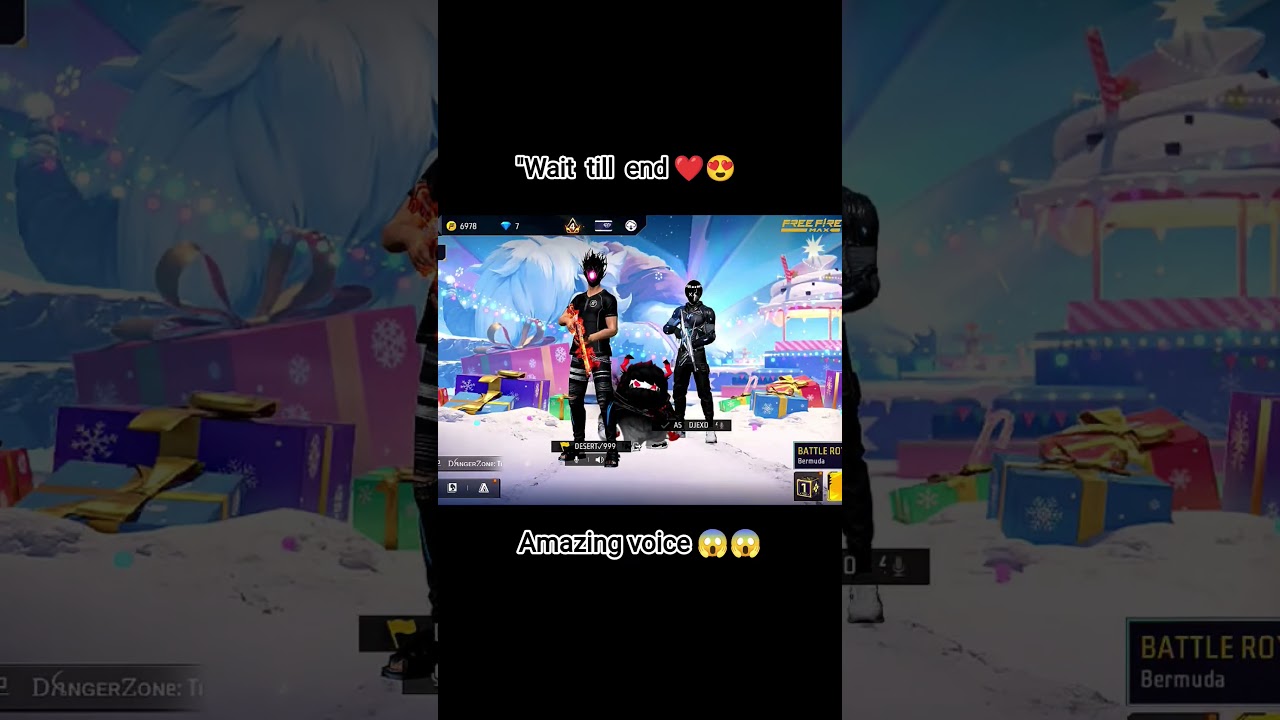 AMAZING VOICE FF BOYS 🔥🔥