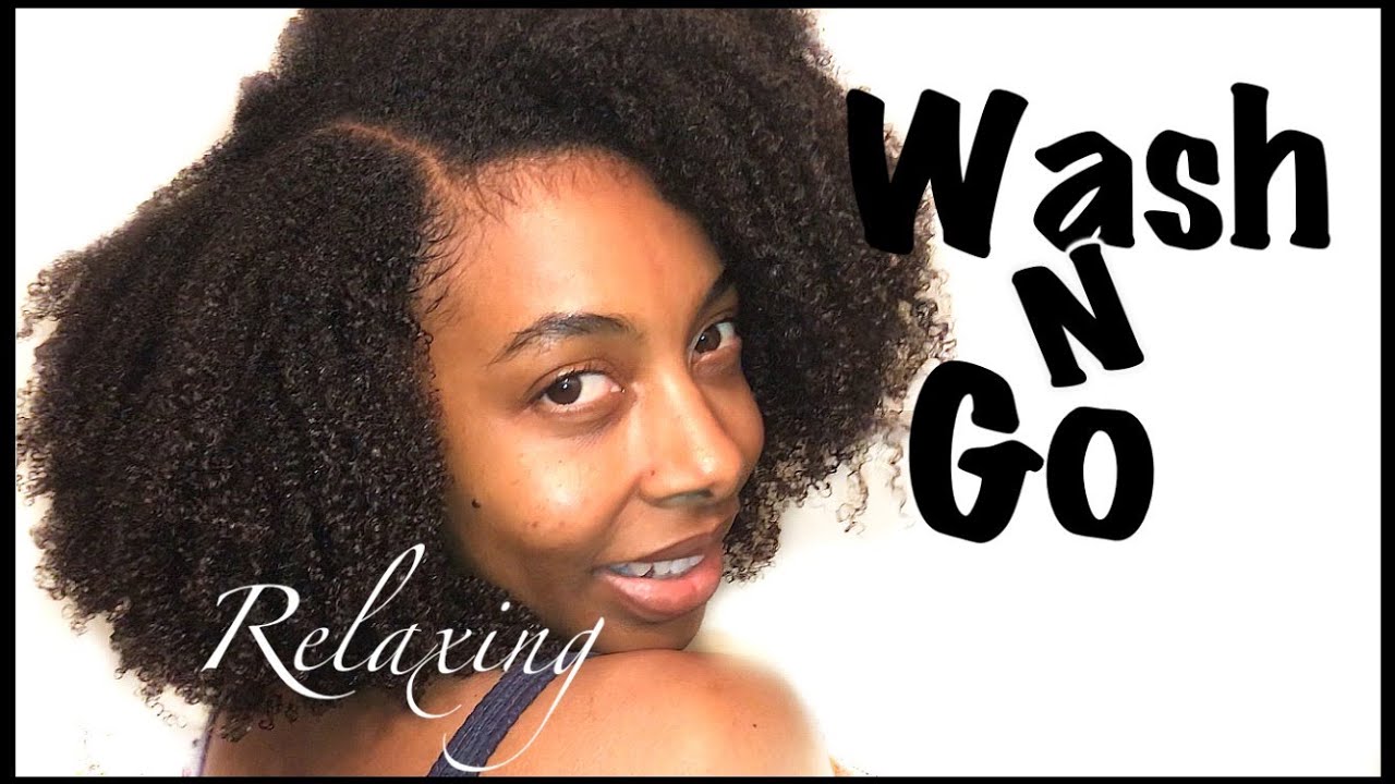 SUPER Defined Wash and Go on Type 4 Hair | Relax & Chill