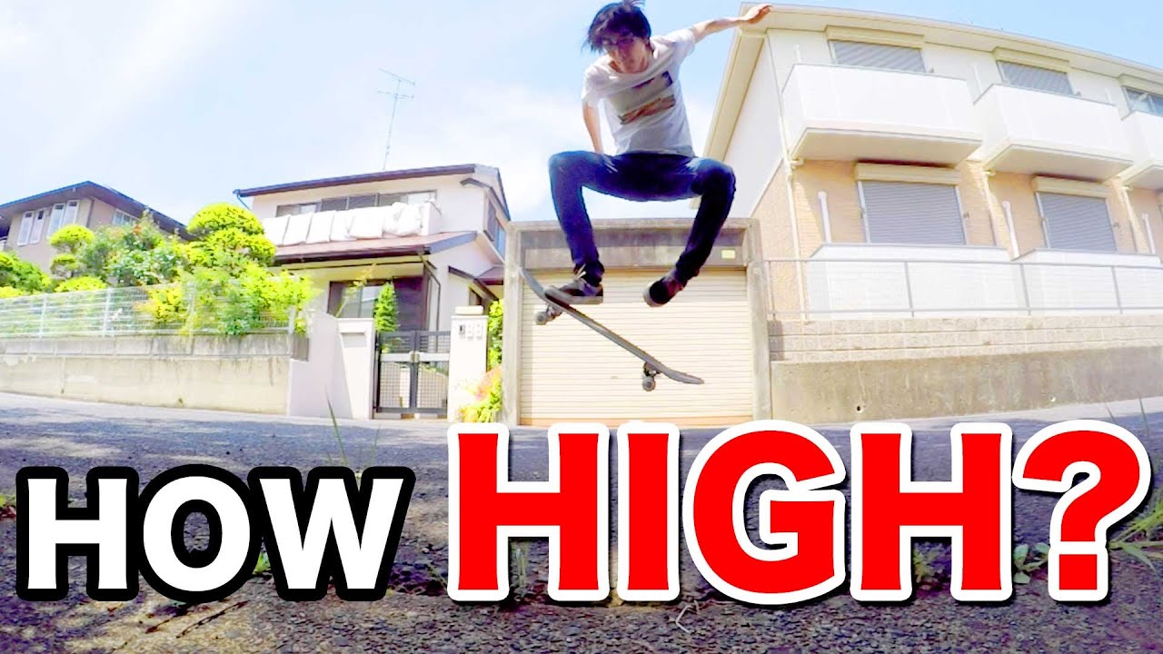 CAN NIHONGO GAMER SKATE?!｜OLLIE IN A JAPANESE STREET