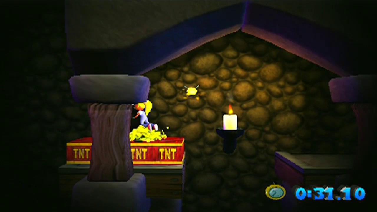 Crash Bandicoot: The Wrath of Cortex - Level 26: Knight Time (Platinum Relic)