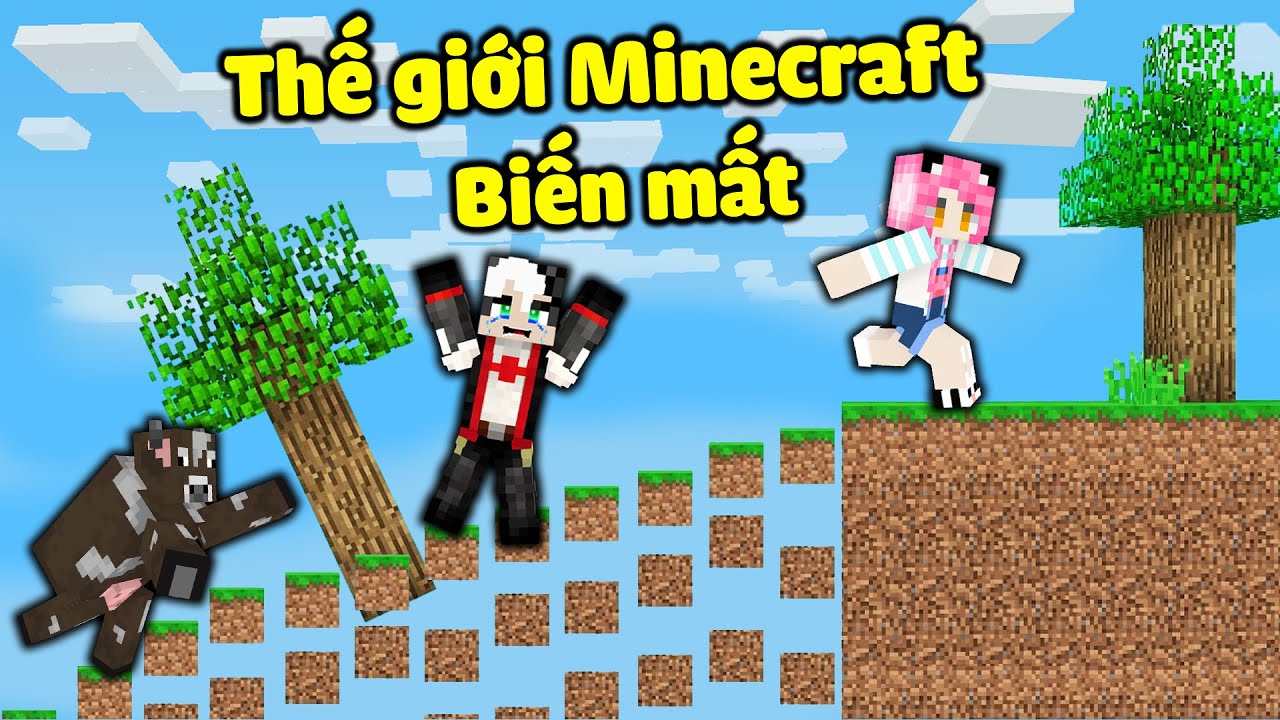MỀU THỬ TH&Aacute;CH 24 GIỜ SINH TỒN KHI MINECRAFT KH&Ocirc;NG C&Ograve;N BLOCK*REDHOOD SINH TỒN KHI MINECRAFT BIẾN MẤT