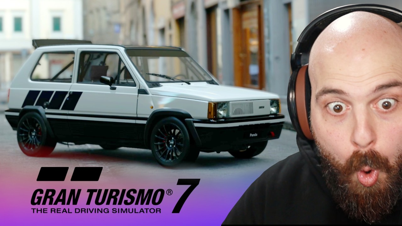 FIAT PANDA Elaborata: GRAN TURISMO 7 BARE a 4 RUOTE