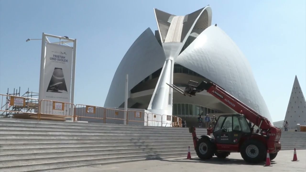 La Ciudad de las Artes de Valencia acoge el rodaje de una serie de Star Wars