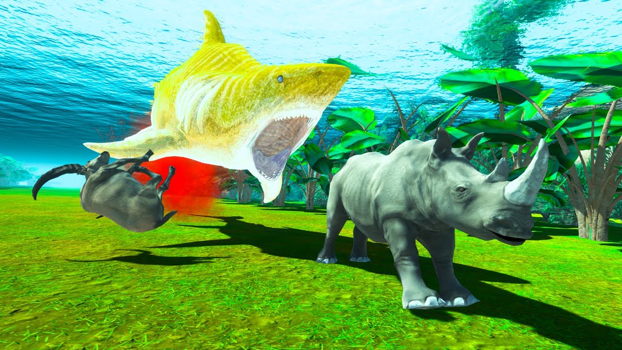 Run Away from Monsters of Sea - Animal Revolt Battle Simulator