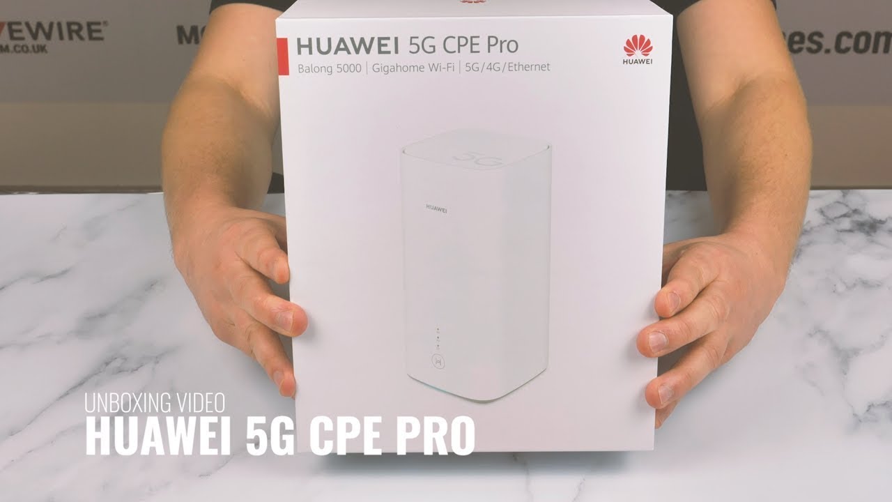Huawei 5G CPE Pro Unboxing