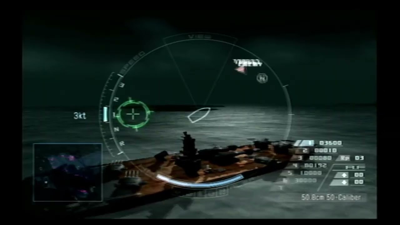 Naval Ops Warship Gunner / PS2 / 2003 / The Calm Before the Storm