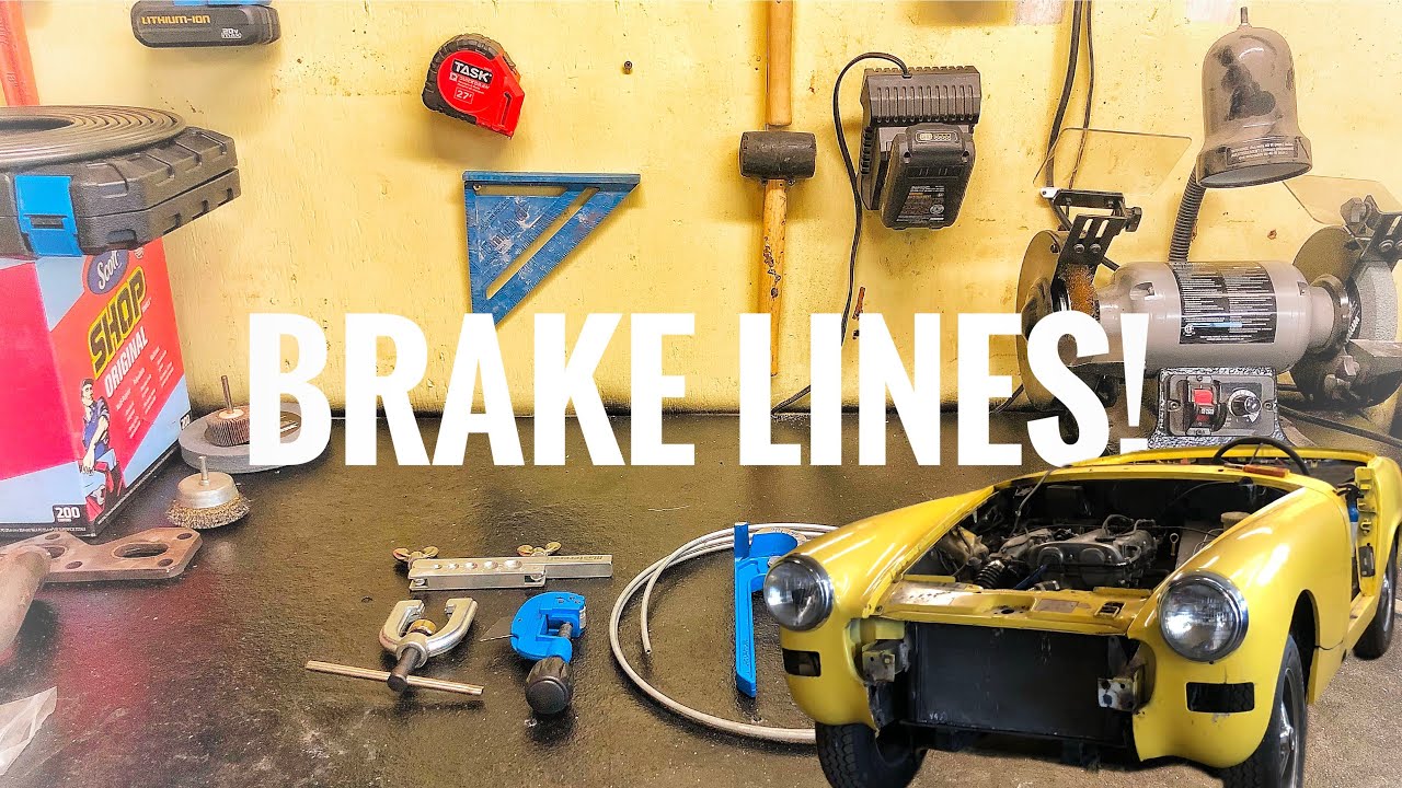 Struggling HARD with my MG Brake Lines + the engine runs!