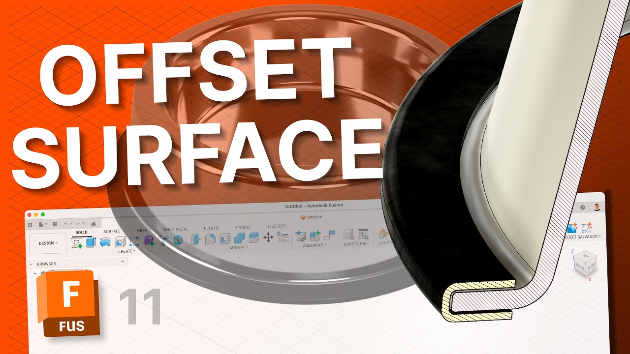 Intro to surfaces | Day 11 of Learn Autodesk Fusion in 30 Days (2026 EDITION)