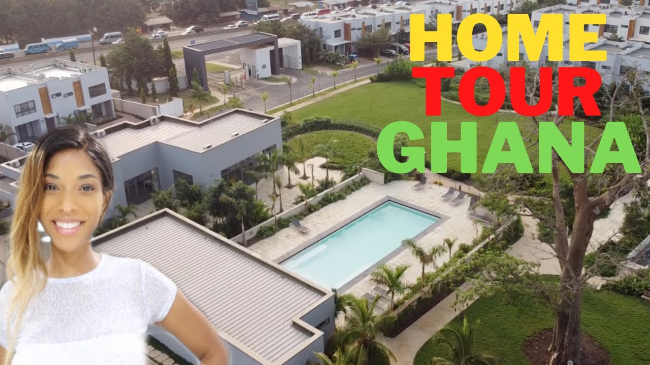 WELCOME TO MY NEW LUXURY HOME IN GHANA | ROCHELLE VLOG