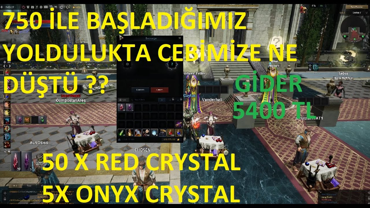 Rise Online | 700m KUTU KIRDIK . Peki ya sonuç ??? 50x Red Crystal 5x Onyx Crystal | UpGrade ?