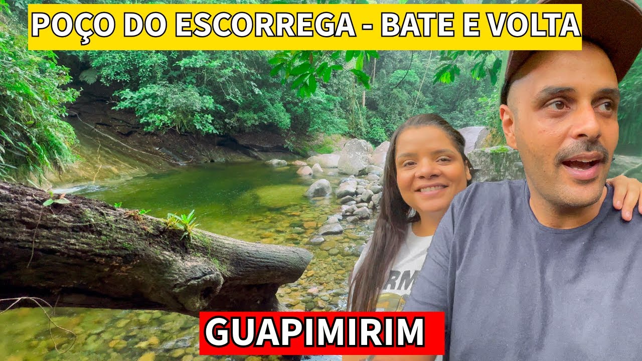 VISITAMOS o POÇO DO ESCORREGA em GUAPIMIRIM-RJ! 🌿💦 O PARAÍSO ESCONDIDO PERTO DO RIO!