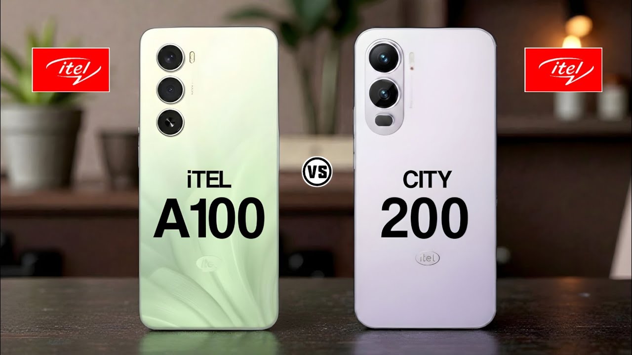 iTel A100 Vs iTel City 200. #Trakontech 