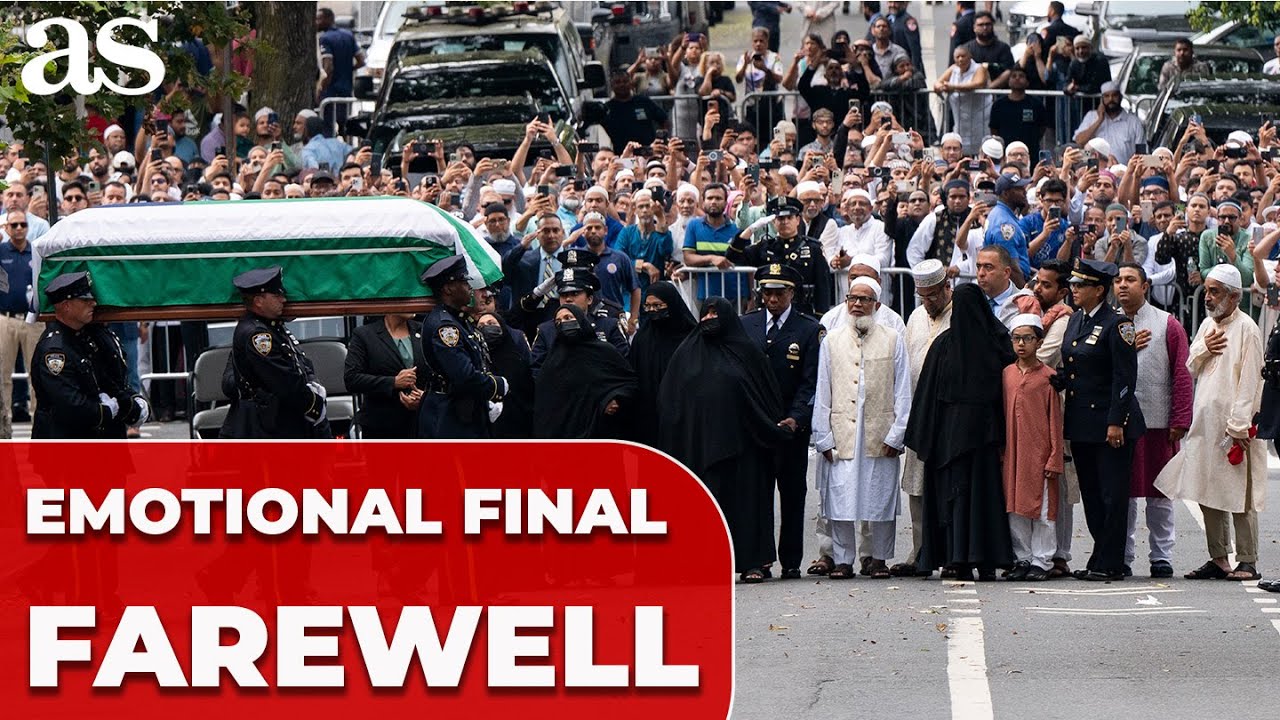 NYPD officer KILLED in Midtown HONORED with TEARS, LOVE, and LAST SALUTE