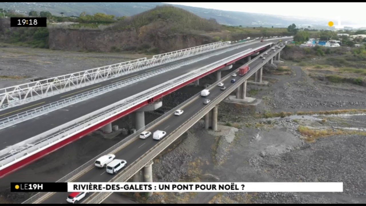 Le nouveau pont de la rivière-des-galets pour Noël ?