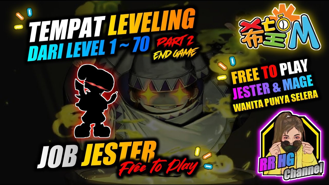 TIPS BUILD SKILL JOB JESTER UNTUK PVE DAN TEMPAT HUNTING LEVEL 1 - 70 SAMA SEPERTI DI SEAL M SEA