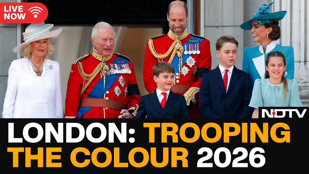 Trooping The Colour 2026 LIVE | King Charles Leads Britain's Grand Royal Parade | London