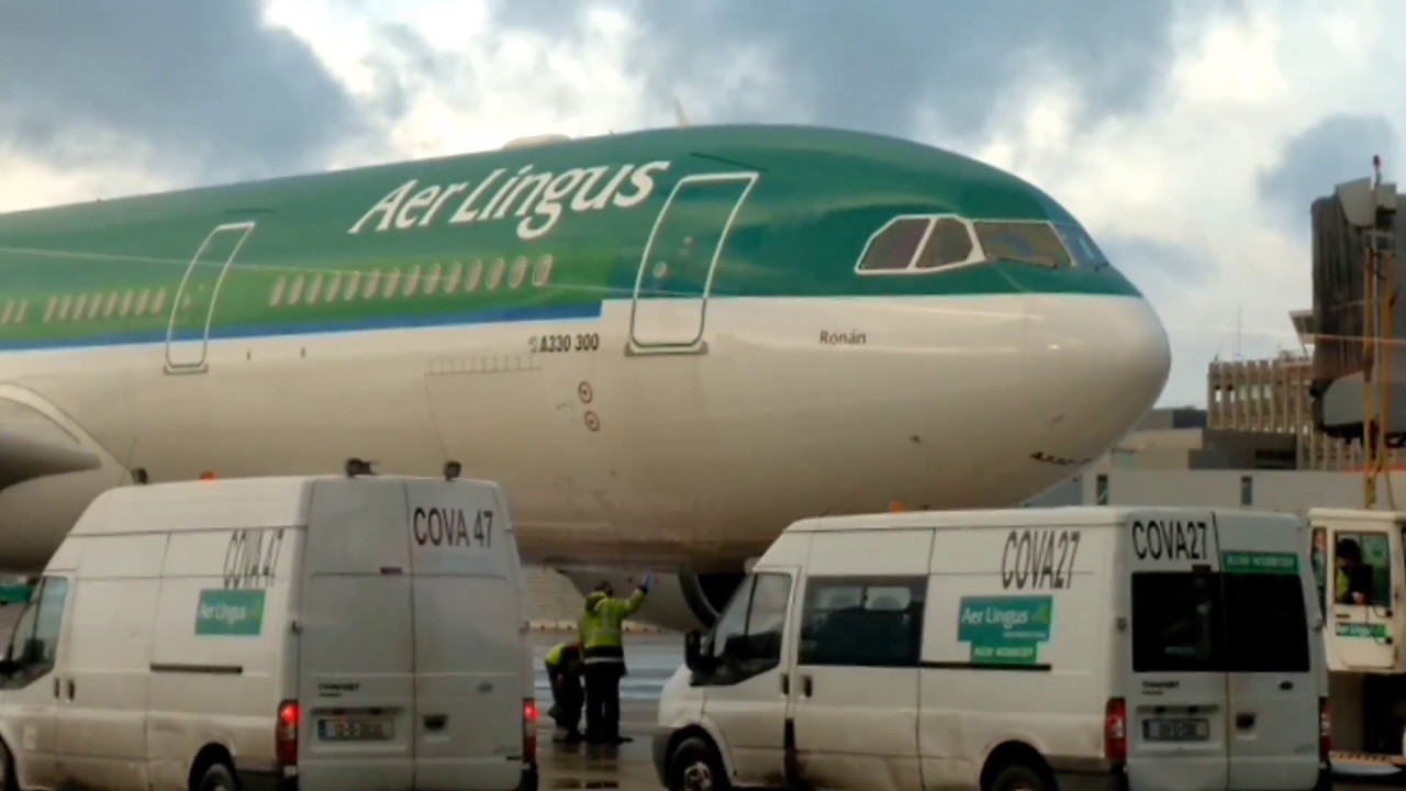 AER LINGUS I Airbus 330-302 Dublin To New York JFK