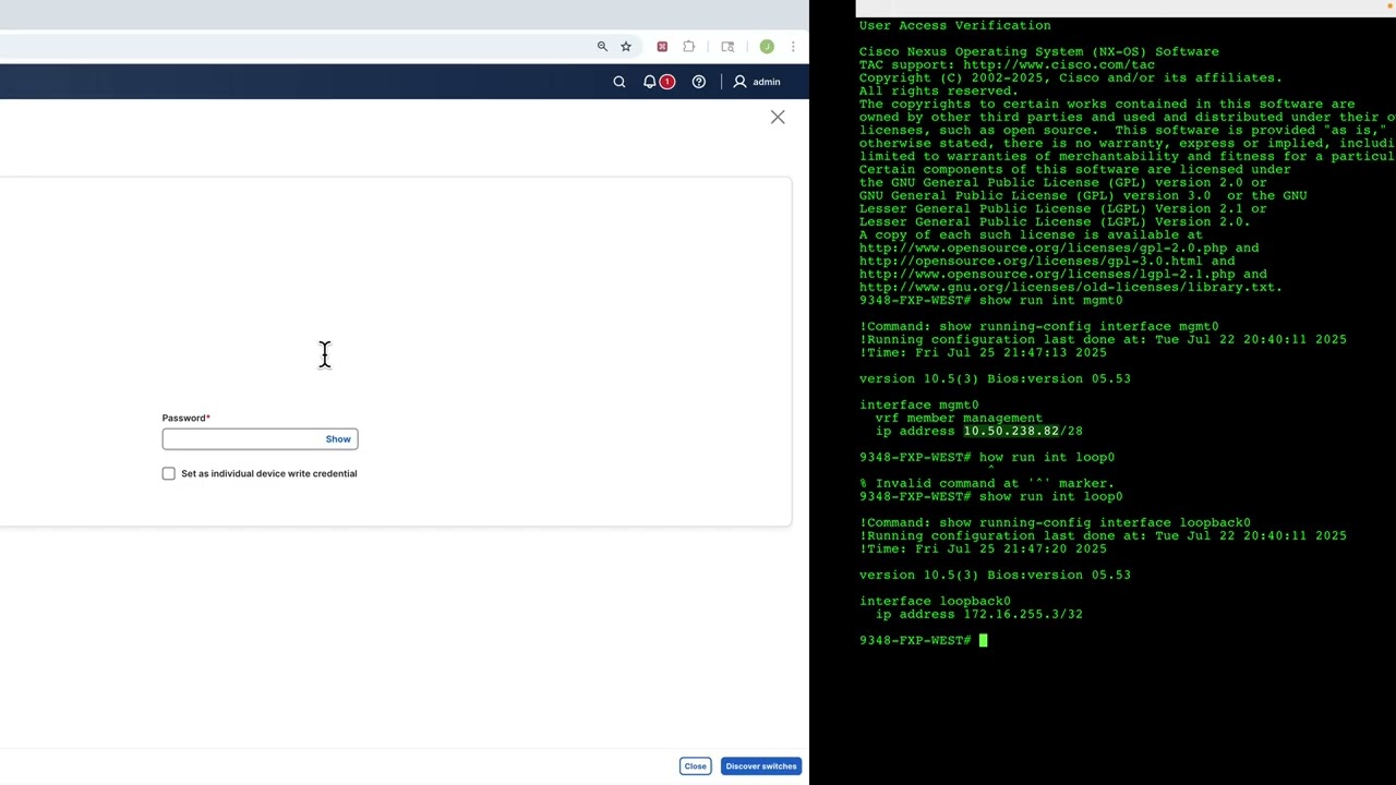 Nexus Dashboard 4.1 - Onboarding Fabrics