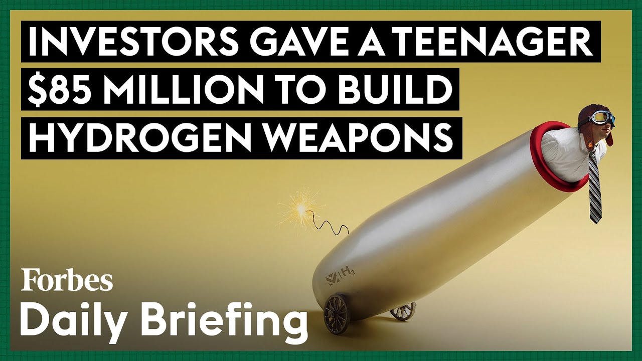 This Teenager Landed An $85 Million Dollar Investment To Build Hydrogen Weapons