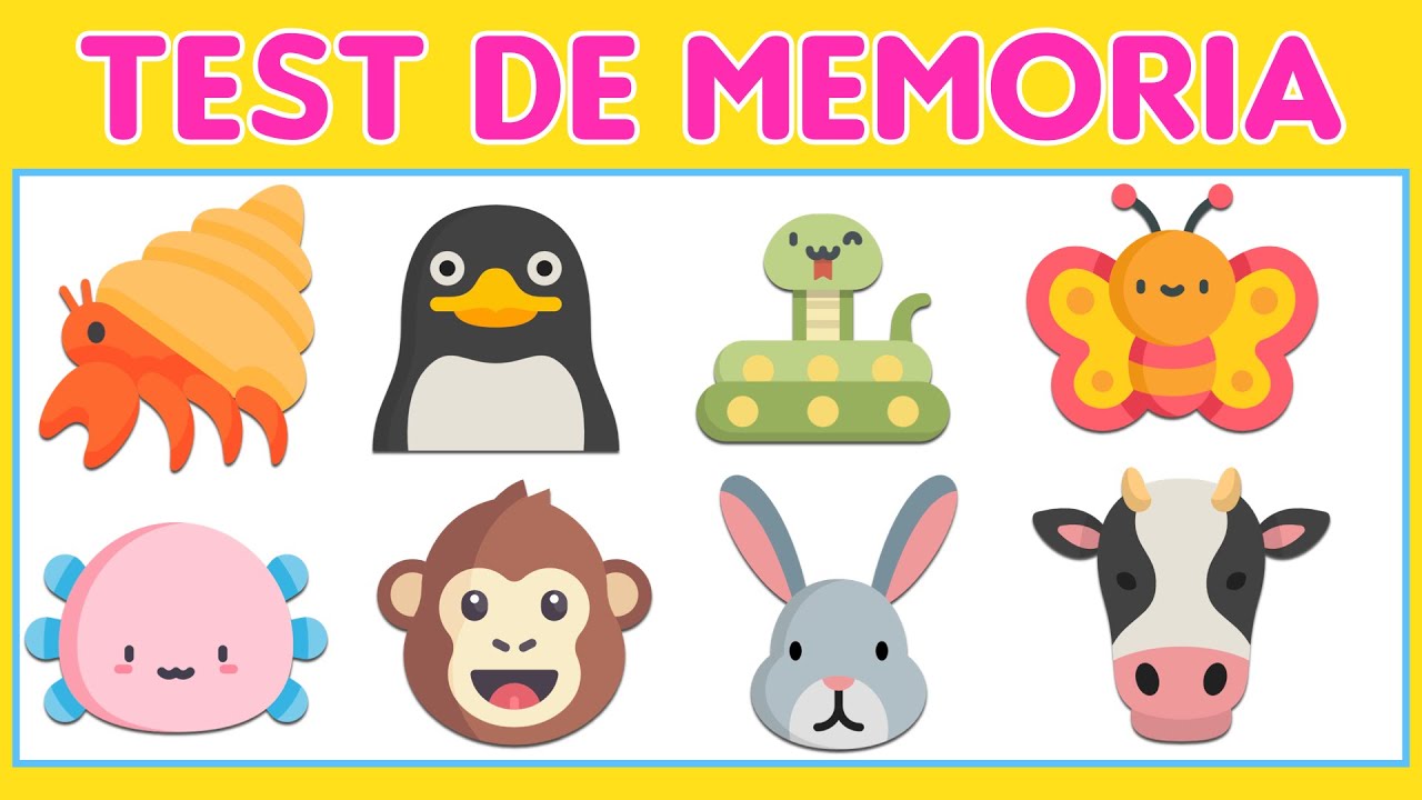 🔥 Juegos de Memoria Visual 🦁  Test de Memoria Visual | Mente Maestra 🦊Agilidad Mental