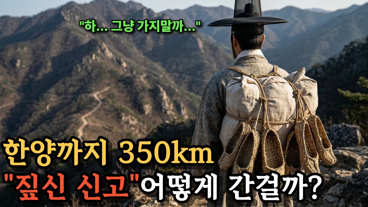 조선판 스니커즈 '짚신', 발에 피날 것 같은데 어떻게 신은 걸까?