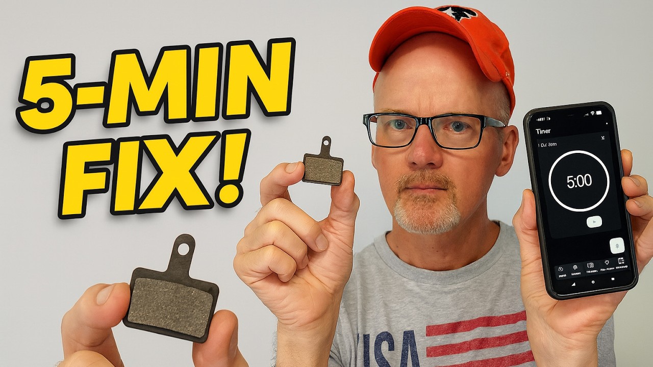 Change E-Bike Brake Pads FAST (No Wheel Removal!)