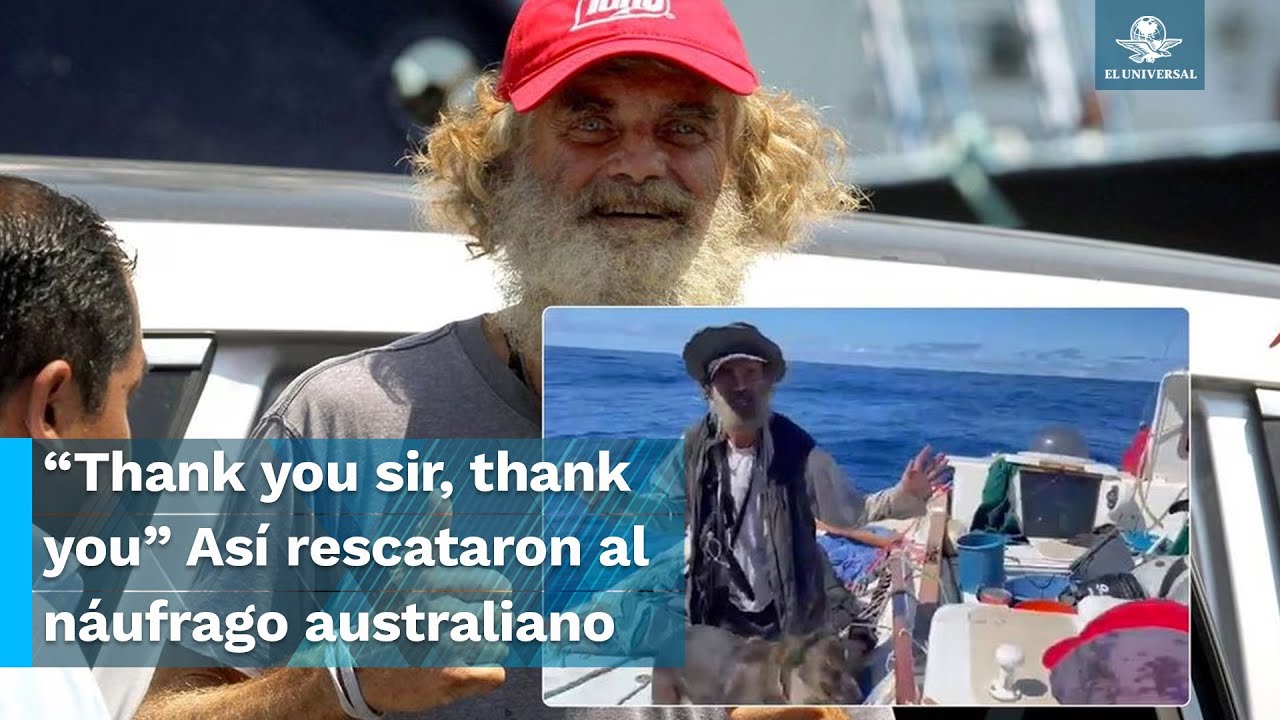 Así fue el rescate de Tim Shaddock, náufrago australiano, y su perrita “Bella”