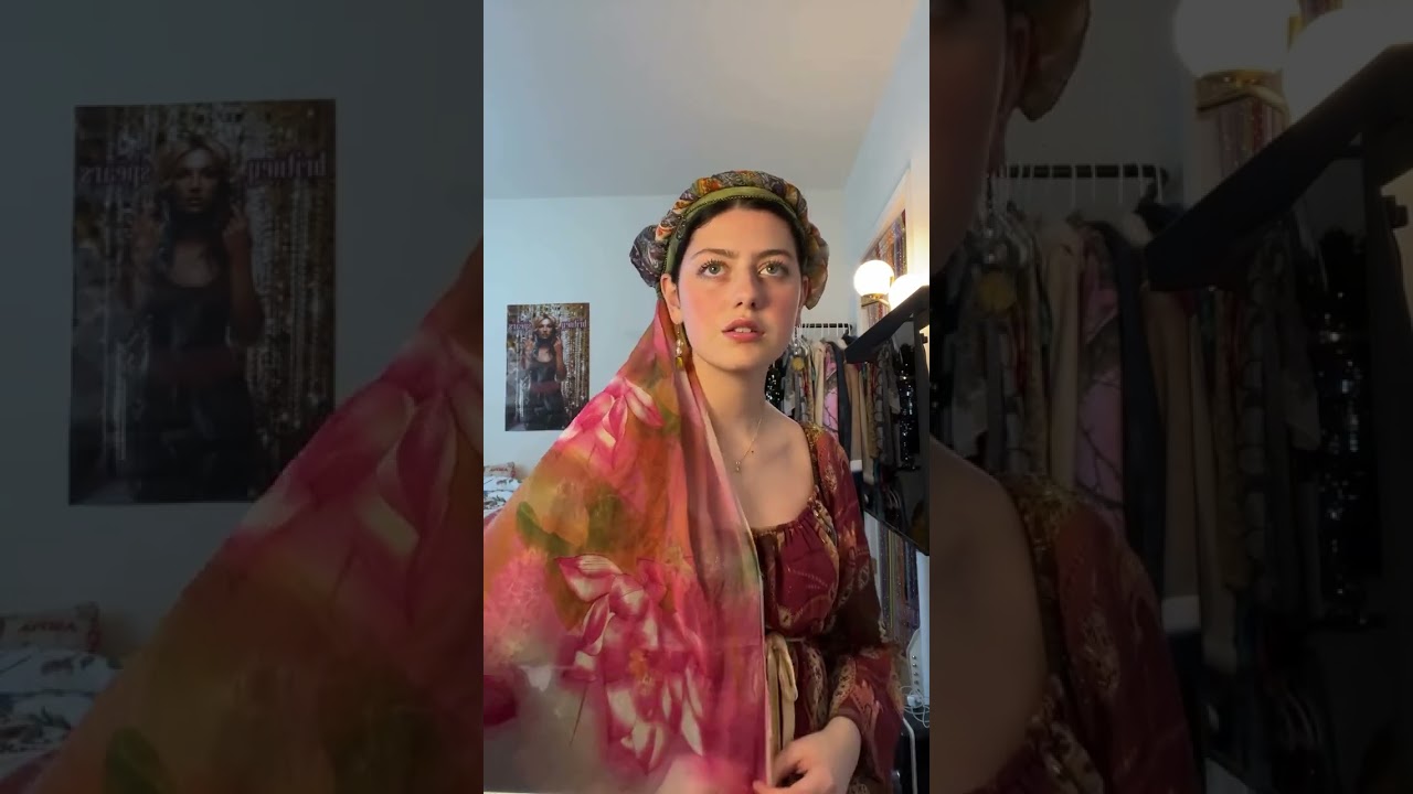 Had to try out this stunning head piece by  alana 28 🌷  #shorts, #viralvideos, #funnyshorts,
