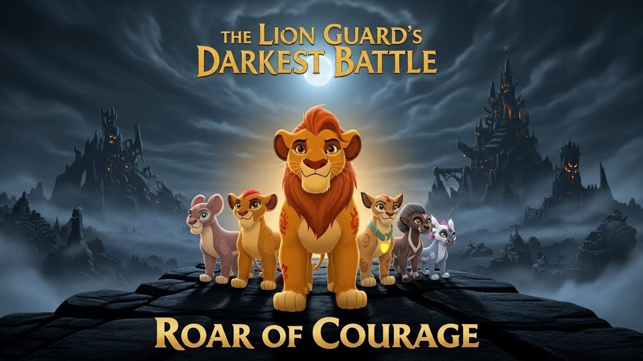 The Lion Guard’s Darkest Battle 🌑⚔️ Roar of Courage