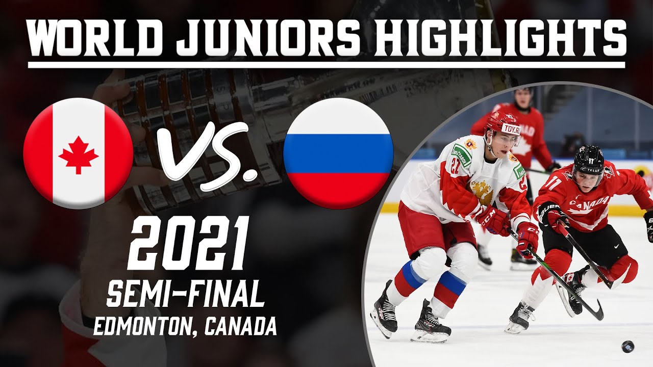 Canada vs. Russia | 2021 WJC Semi-Final | Extended Highlights