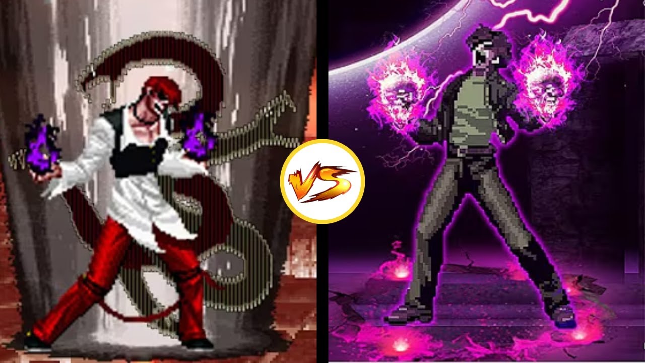 [KOF MUGEN] Iori Yagami AV vs Chaos Kyo Fight