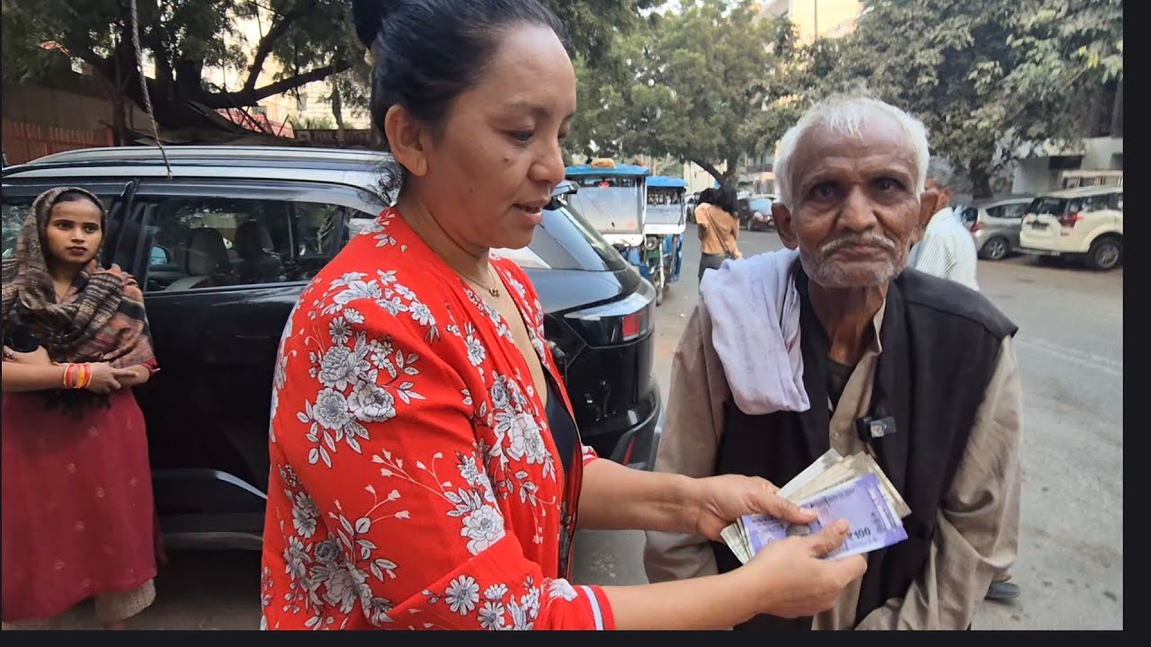 Heartwarming Surprise: USA Subscriber Donates to a 85-Year Old Street Vendor + B'Day Celebration 
