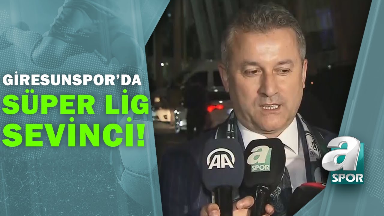 Giresunspor Başkanı Hakan Karaahmet Ve Teknik Direktör Hakan Keleş'ten Süper Lig Açıklaması!