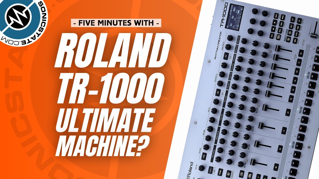 Roland TR-1000 - Five Minutes With Demo - Ultimate Drum Machine?