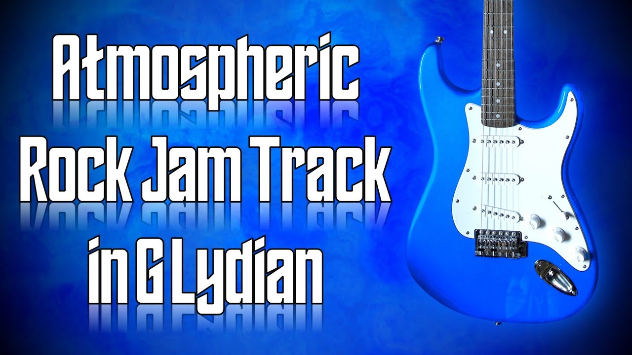 Atmospheric Rock Jam Track in G Lydian 🎸 Guitar Backing Track