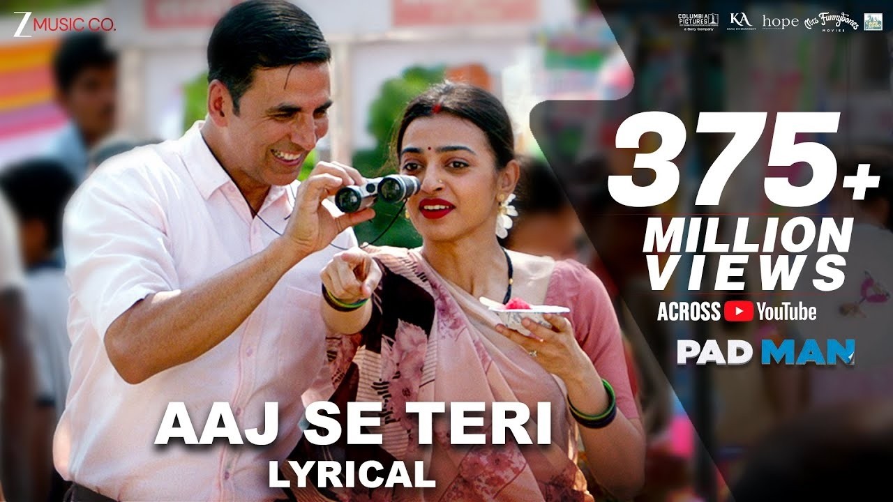 Aaj Se Teri – Lagu Bollywood Paling Tulus Dan Bikin Hati Tenang Di Film Pad Man