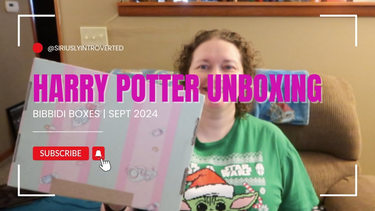 Harry Potter Unboxing | Bibbidi Boxes | Oct 2024