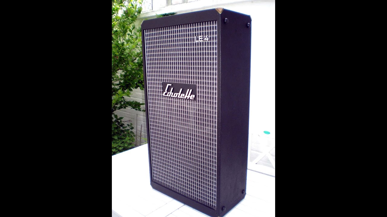 Echolette LE 4 Vintage Cabinet,  Sound-Examples with Echolette M 40 & Dynacord Eminent II