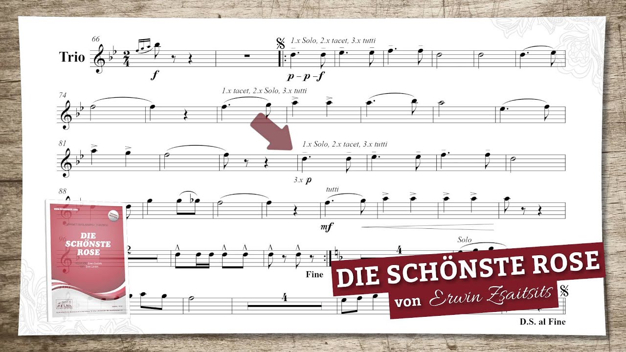 Die schönste Rose - Mährische Polka