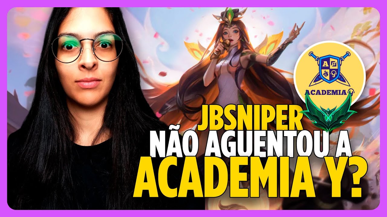 JBSniper DESISTIU da Academia Y ? 🤯 | LEAGUE OF LEGENDS