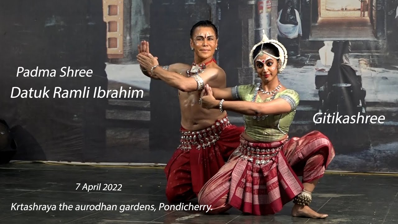 Joined in Dance: Padma Shree Datuk Ramli Ibrahim & Gitikashree-1