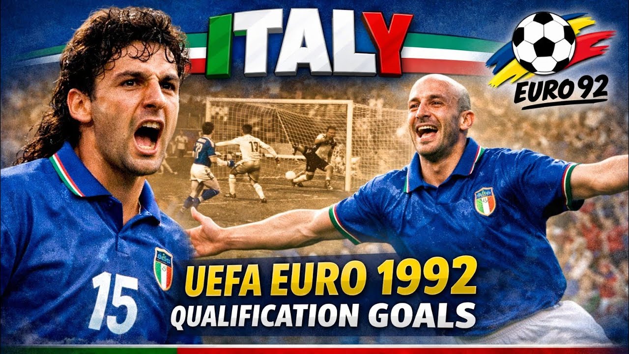 Italy – UEFA Euro 1992 Qualification Goals / Italia – Qualificazioni UEFA Euro 1992 | Gol