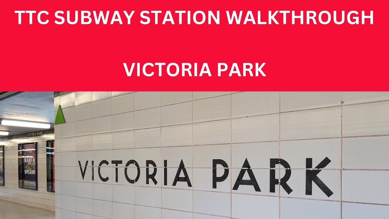 TTC Subway Station Walkthrough - Victoria Park (Line 2)