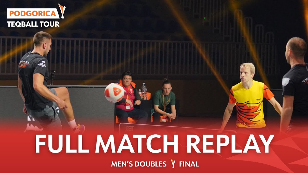 Teqball Tour - Podgorica | Men's Doubles, Final | N. Mitro, B. Marojevic vs Cs. Bányik, B. Katz